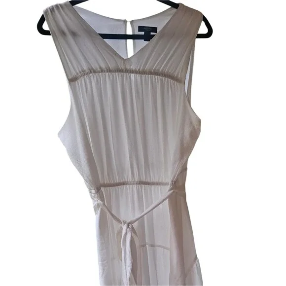 NWT Vera Wang White Tiered Tank Dress Midi White Size Size XXL - Picture 4 of 13